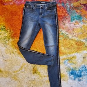 Gap jeggings with beaded detailing